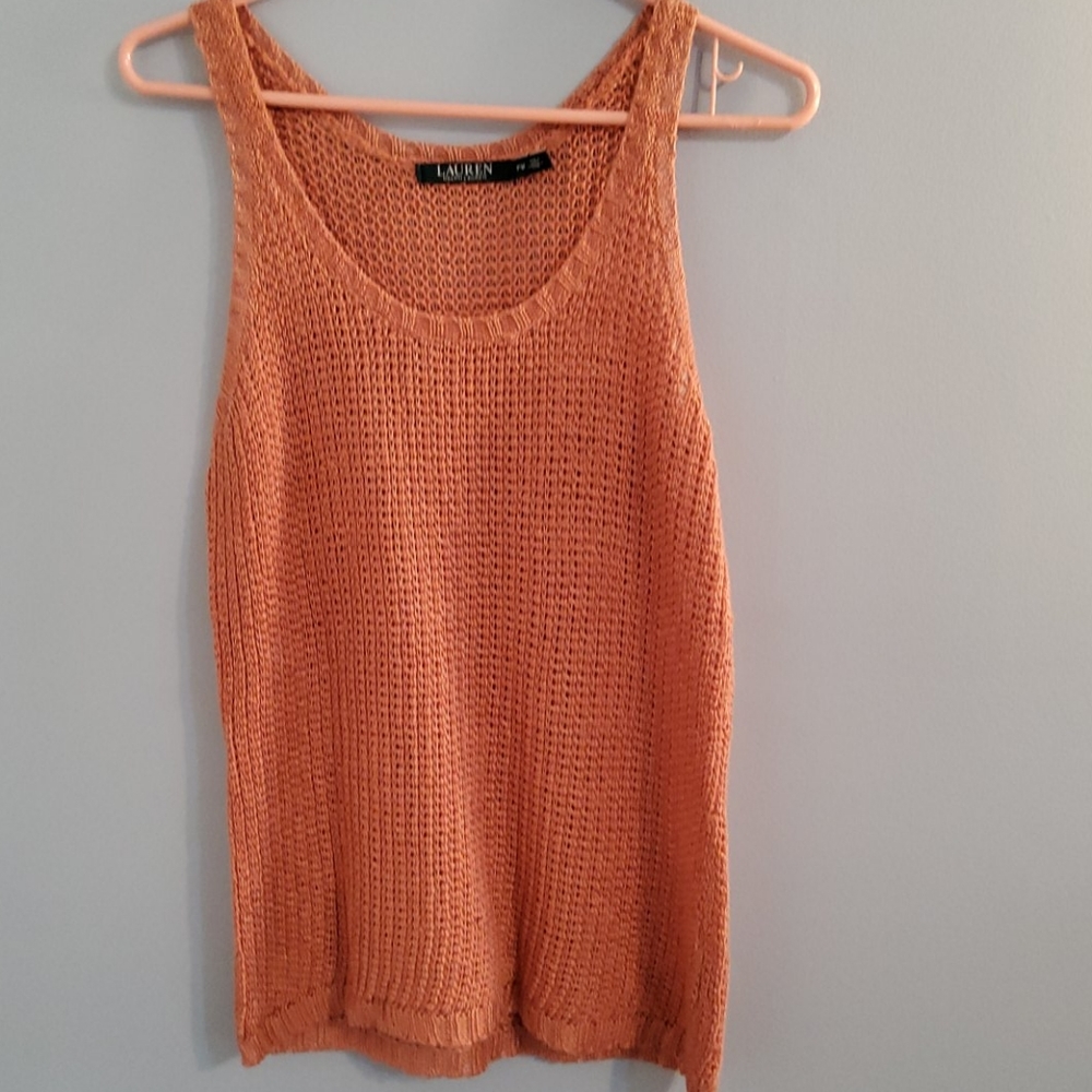 New Lauren Ralph Lauren tank top size petite Med